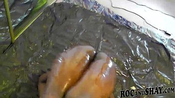 Preview 2 of Arab In Marriage - OILED BLACK ASS HARD FUCKED BY A DICK !!