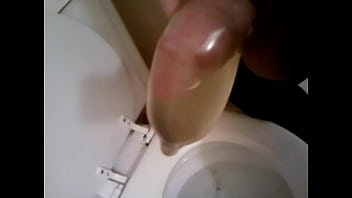 Preview 2 of River5 - piss in condom in fleshlight