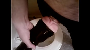 Preview 1 of River5 - piss in condom in fleshlight