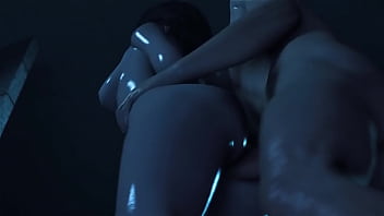 Preview 1 of Uk Mature Paki - Bayonetta threesome