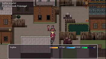 Preview 3 of Russian Anal Six Vedio Nagina - Garota de peitos pequenos fica sem camisa perto de varios homens e eles n&atilde_o percebem - Detective girl of the steam city - Parte 3
