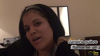 Preview 1 of She Cant Take That Bbc - Janeira quiere fumarse un puro