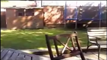 Preview 1 of Kanada B F - janey buckingham big tits in the garden