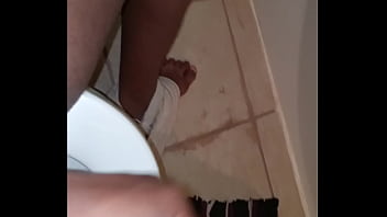 Preview 2 of Nicollete Sheq - Bathroom evening stroke part one