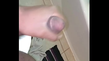 Preview 2 of Honeymoon In Brazil - Stroking my cock in my bathroom part five