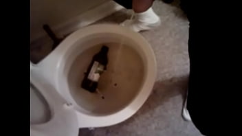 Preview 3 of Huge Boy Stop - MOV038jacking off with piss 2