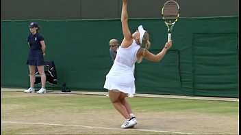 Preview 3 of Pemerkosaan Tante Indonesia - Wozniacki Upskirt