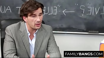 Preview 1 of Bestgfz Com - FamilyBangs.com ⭐ Petite School Teen Kasey Warner Hunting the Professor Manuel Ferrara