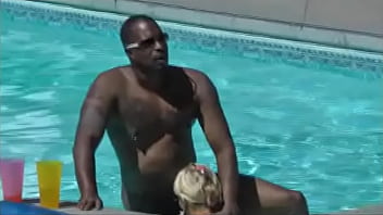 Preview 2 of Mommy Fuck Son And Firend - VicRobe10-Poolside Fun