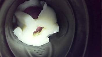 Preview 4 of Captive Oto - Inside of my Fleshlight with Creampie
