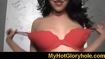 Preview 3 of Teen Nerd Boy Wank - Gloryhole ebony babe sucking white monster 28