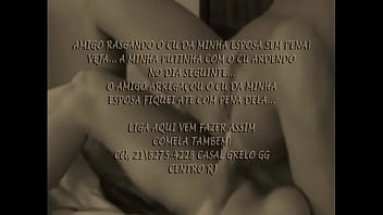 Preview 2 of Kat Meyers - CASAL GRELO GG AMIGO RASGANDO O CU DA MINHA ESPOSA,  QUE PENINHA DELA...
