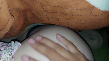 Preview 2 of Katina Xxx Bf - Follo a escondidas con mi hijastra Teen apenas legal,  no debemos hacer ruidos o nos descubren - Me gusta que mi padrastro se meta a mi rec&aacute_mara cuando todos descansan,  Padrastro e hijastra 18yo