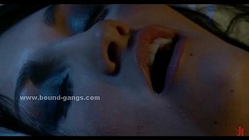 Preview 1 of Women Boy Movies - Gang bang dream transforms into reality for lonely brunette in extreme fuck