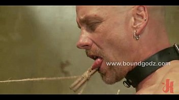 Preview 4 of Turman Seri Soyunmadan Sex - Brenn fucks Blake and his boyfriend Adam in tight bondage