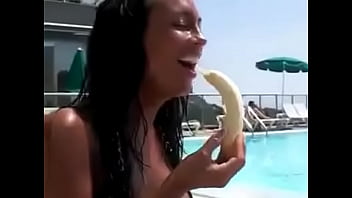 Preview 3 of Deneil D - Banana Deepthroat