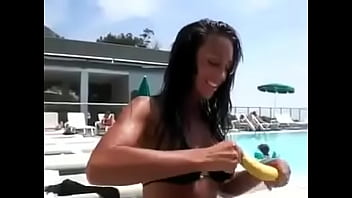 Preview 1 of Deneil D - Banana Deepthroat