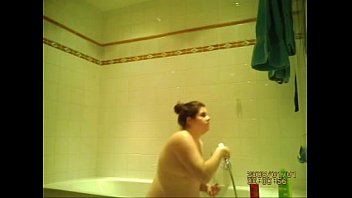 Preview 2 of Arab Maroc Ee Maharim - hidden spy cam of my ex in the shower