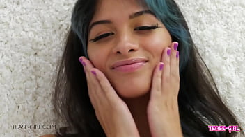 Preview 2 of Jasmina Trans - Super Sexy Brunette Teen
