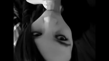 Preview 4 of Rabina Bohara - gf sucking and giving blowjob in b&amp_w