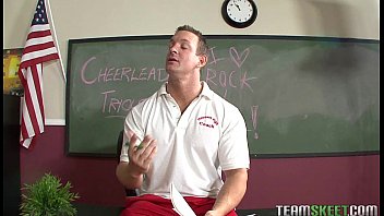 Preview 1 of Zambian Woman Fucked Hard - sexy cheerleader Sensi Pearl gets rammed hard by her prof