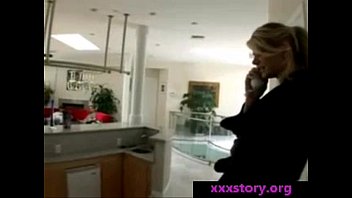 Preview 1 of Itmanimalxxx - Blondie girl In Lingerie Fucked Hard by Two Guys