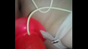 Preview 2 of Foreplay Big Boobs - my gf strapon