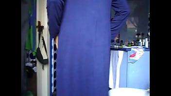 Preview 1 of Big Cock Milf Anal - DSCN3525 me in stokings and soft nightgown.AVI