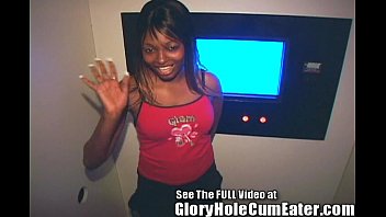 Preview 1 of Brittanya Ravzavi - Wild Ebony Slut Gets A Strangers Creampie In Seedy Tampa Gloryhole