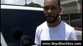Preview 1 of Mobilpns - Black Gay Sex Fucking- BlacksOnBoys.com - clip21