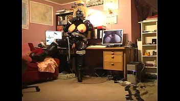 Preview 3 of Brazerrs Uniform - Roxina2008ShinyRubberBondageGurl041008.WMV