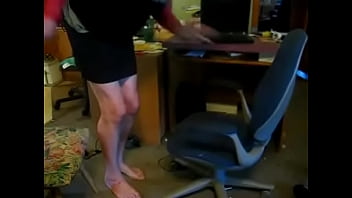 Preview 4 of Real Wife With Neighbors - KARLA KNIPTION FINDS A MOUSE UNDERHER ANCHOR CHAIR - YouTube