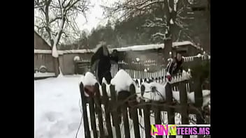 Preview 2 of Pornbydqk - Sex and snowballs