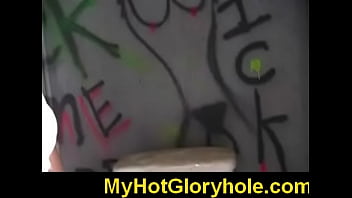 Preview 1 of British Gran Spanking - Black chick learn gloryhole blowjob 8