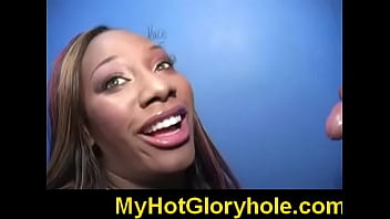 Preview 1 of Tia Sweet Mandingo - Gloryhole-initiations-black-girl-sucks-white-dick13 01