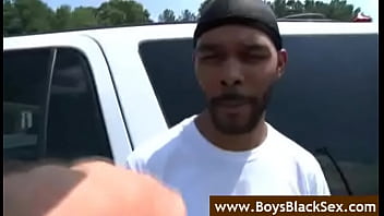 Preview 1 of Brazzer Wife Wife Sex - Black Gay Sex Fucking- BlacksOnBoys - video07