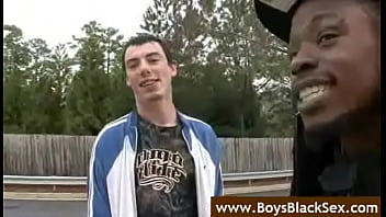 Preview 3 of Sentando Na Pika - Black Gay Sex Fucking- BlacksOnBoys - video04