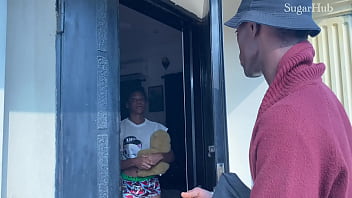 Preview 1 of Hiand Xxx Com - I Fucked Pizza Delivery Guy for free Because of my love for Pizza