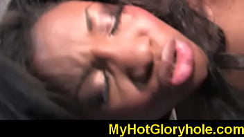 Preview 1 of Www Sanilion Sax - Gloryhole-Initiations-black-girl-sucking-cock20 01