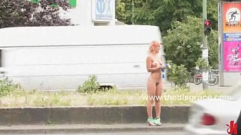 Preview 3 of Jav T Rbanl Takip - Lilla Kat made to cum all by complete strangers in a public place