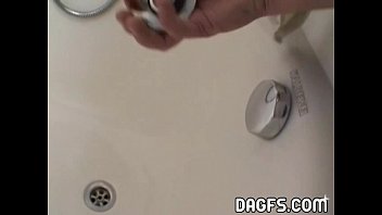 Preview 1 of Girlfriendo Pov Blowjob - Blonde mom masturbates and sucks