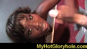 Preview 4 of Non Big - Gloryhole Initiations Amazing babe sucking big cock 22