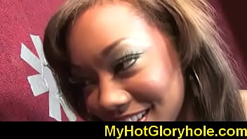 Preview 1 of Mom Nd Young Son - Gloryhole Initiations Amazing babe sucking big cock 20