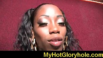 Preview 1 of Gaysex Mit Behinderten - Gloryhole Initiations Amazing babe sucking big cock 6