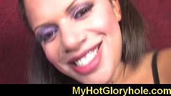 Preview 1 of Youthful Hd Video - Gloryhole Initiations Amazing babe sucking big cock