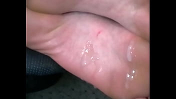 Preview 2 of Stone Ma - Footjob cum soles compilation