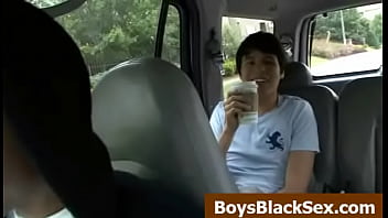Preview 3 of Stepmother Pussy Eating - Blacks On Boys - Interracial Porn Gay Videos - 17