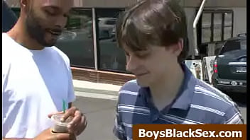 Preview 2 of Faketexi In Cab Big Gets - Blacks On Boys - Interracial Porn Gay Videos - 12