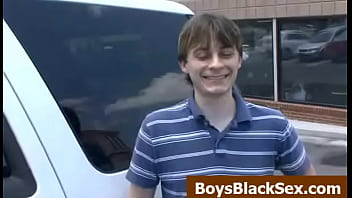 Preview 3 of Faketexi In Cab Big Gets - Blacks On Boys - Interracial Porn Gay Videos - 12