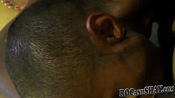 Preview 1 of Boys Boxer Xxx - BLACK AMATEUR COUPLE FUCKS AT HOME !!